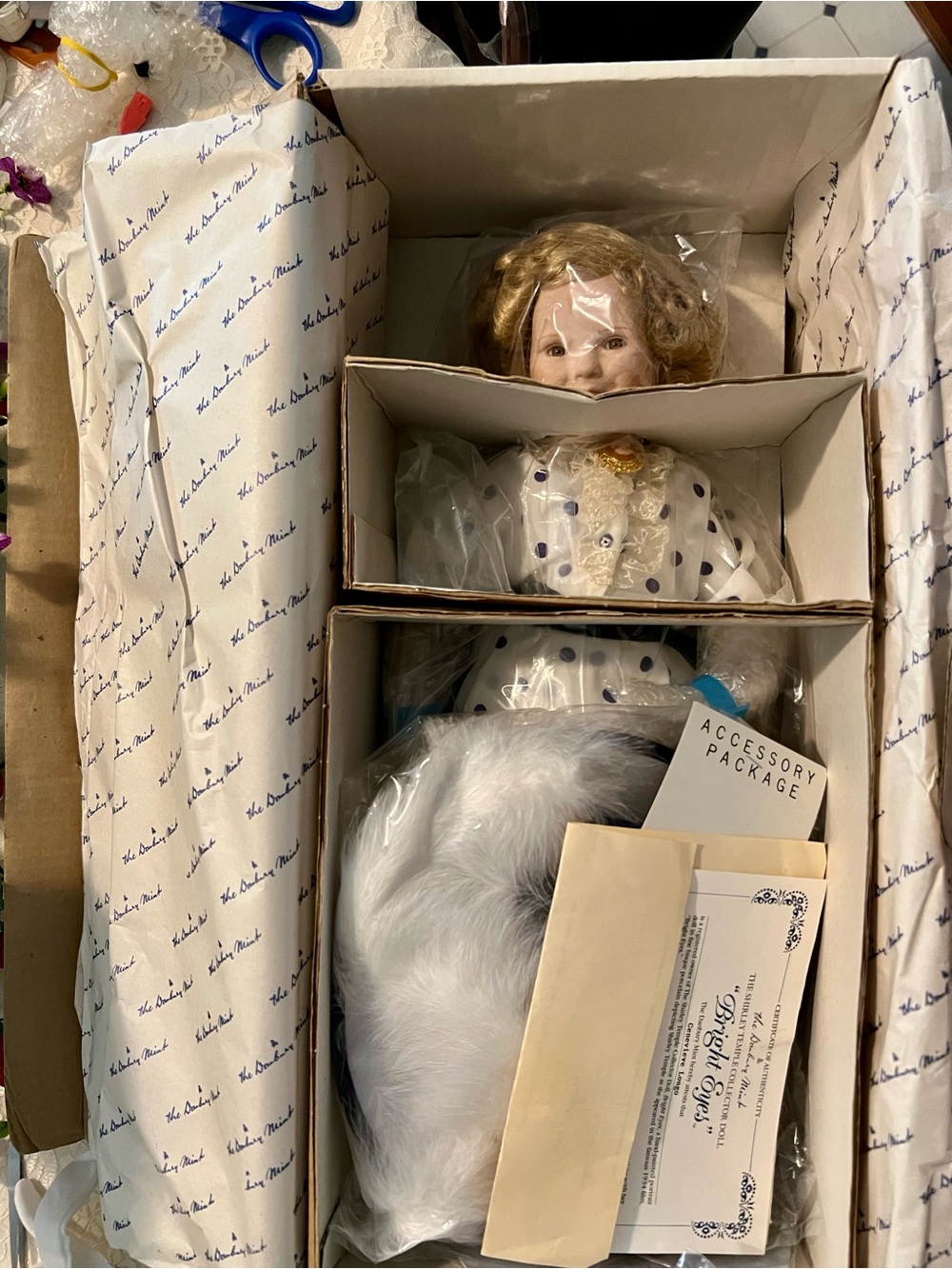 Collectible Shirley Temple Doll “Bright Eyes”